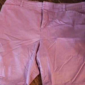 Croft & Barrow Pink Bermuda Shorts Relaxed Fit
